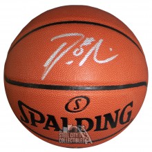 Damian Lillard Autographed Spalding Basketball (Silver Ink) - JSA COA