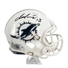 Dan Marino Autographed Miami Dolphins 2024 Salute To Service Mini Football Helmet - BAS