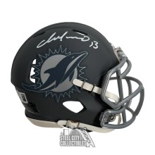 Dan Marino Autographed Miami Dolphins Slate Mini Football Helmet - BAS