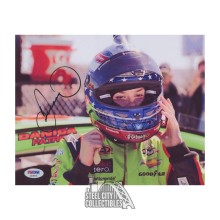 Danica Patrick Autographed 8x10 Racing Photo - PSA/DNA
