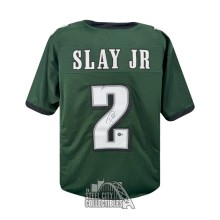 Darius Slay Jr Autographed Philadelphia Custom Green Football Jersey - BAS
