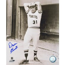 Dave Giusti Autographed Pittsburgh Pirates 8x10 Photo (B&W)