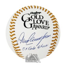 Dave Concepcion 5x Gold Glove Autographed Official Gold Glove MLB Baseball - BAS