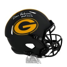 Dave Robinson HOF 2013 Autographed Green Bay Packers Eclipse Replica Full Size Football Helmet - BAS