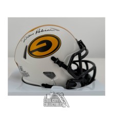 Dave Robinson Autographed Green Bay Packers Lunar Eclipse Mini Football Helmet - BAS (Upside Down Logo)
