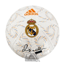 David Beckham Autographed Real Madrid White Adidas Soccer Ball - Panini