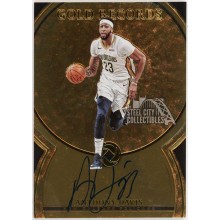 Anthony Davis 2017-18 Panini Opulence Gold Records Autograph Card #GR-ADV 34/35