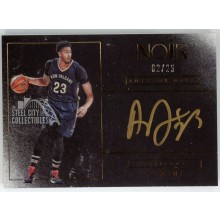 Anthony Davis 2015-16 Panini Noir Gold Autograph Card #NC-ADV 2/25
