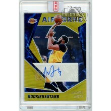 Anthony Davis 2020-21 Panini Chronicles R&S Airborne Gold Prizm Auto Card 04/10