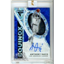 Anthony Davis 2020-21 Panini Flux Equinox Prizm Autograph Card #EQ-ADV 3/5