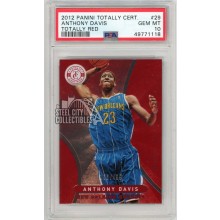 Anthony Davis 2012-13 Panini Totally Certified Red Rookie Card #29 155/499 PSA 10
