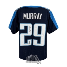 DeMarco Murray Autographed Tennessee Custom Navy Football Jersey - BAS (Top 2 Signed)