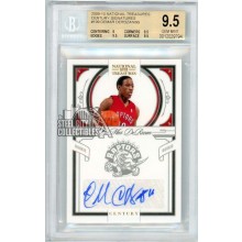 DeMar DeRozan 2009-10 Panini National Treasures Century Rookie Autograph Card #199 31/99 BGS 9.5