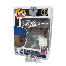 Deion Sanders Autographed Dallas Cowboys Funko Pop - BAS