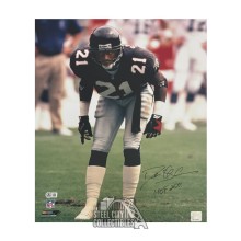 Deion Sanders HOF 2011 Autographed Atlanta 16x20 Football Photo - BAS