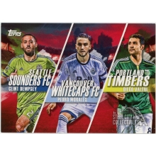 Clint Dempsey Pedro Morales Diego Valeri 2016 Topps MLS Red Card #RR-SVP 3/5