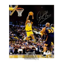 Dennis Rodman Autographed Los Angeles Lakers 16x20 Photo - BAS (Silver Ink)