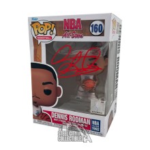 Dennis Rodman Autographed All Stars Funko Pop - BAS (Red Ink, Damaged Box)