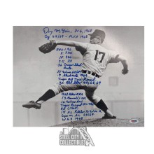 Denny McLain INSC Autographed Detroit Tigers 11x14 Baseball Photo - PSA/DNA