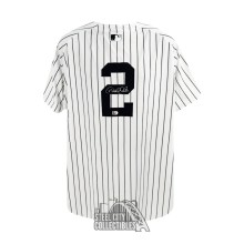 Derek Jeter Autographed New York Yankees Nike Baseball Jersey - MLB Hologram
