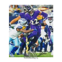 Derrick Henry Autographed Baltimore 16x20 Football Photo - BAS
