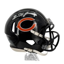 Devin Hester Autographed Chicago Bears Speed Mini Football Helmet - PSA/DNA