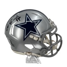 Dez Bryant Autographed Dallas Speed Mini Football Helmet - BAS