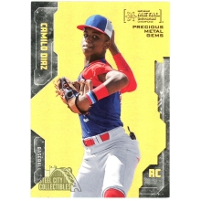 Camilo Diaz 2024 Skybox Metal Universe Champions Gold PMG Rookie Card #65 1/1