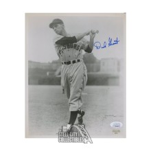 Dick Groat Autographed Pittsburgh Pirates 8x10 Baseball Photo - JSA (Batting)
