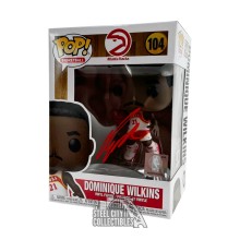 Dominique Wilkins Autographed Atlanta Funko Pop - BAS (Red Ink)