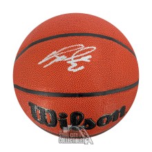 Dominique Wilkins Autographed Wilson Basketball - BAS