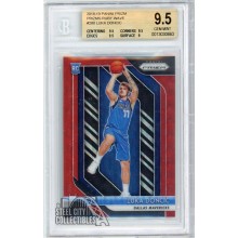 Luka Doncic 2018-19 Panini Prizm Ruby Wave Rookie Card #280 BGS 9.5 Gem Mint