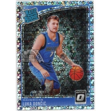 Luka Doncic 2018-19 Panini Donruss Optic Fast Break Holo Rated Rookie #177