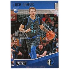 Luka Doncic 2018-19 Panini Chronicles Playoff Rookie Card #183 (Surface Issue)