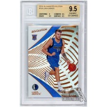 Luka Doncic 2018-19 Panini Revolution Rookie Card #128 BGS 9.5