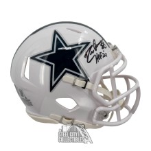 Drew Pearson HOF 2021 Autographed Dallas 2022 ALT Mini Football Helmet - BAS