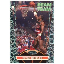Clyde Drexler 1992-93 Topps Stadium Club Members Only Beam Team Card 4 Of 21