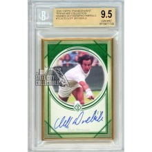 Cliff Drysdale 2020 Topps Transcendent Tennis HOF Emerald Autograph Card #TCA-CD /5 BGS 9.5