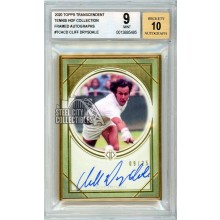 Cliff Drysdale 2020 Topps Transcendent Tennis HOF Autograph Card #TCA-CD /25 BGS 9