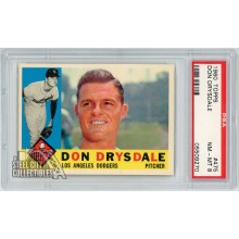 Don Drysdale 1960 Topps Card #475 PSA 8 NM-MT