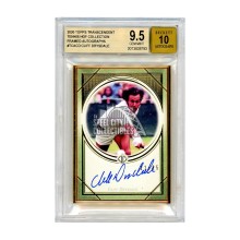 Cliff Drysdale 2020 Topps Transcendent Tennis Autograph Card /25 BGS 9.5 Auto 10