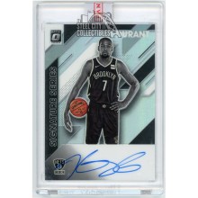 Kevin Durant 2019-20 Panini Donruss Optic Signature Series Silver Prizm Auto