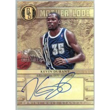 Kevin Durant 2012-13 Panini Gold Standard Mother Lode Autograph Card #32 39/75