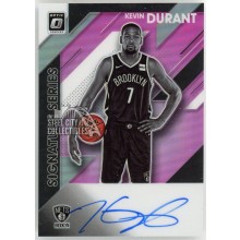 Kevin Durant 2019-20 Panini Donruss Optic Signature Series Pink Autograph Card #SS-KDR 19/25