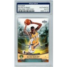 Kevin Durant 2007-08 Upper Deck Rookie Box Set Autograph Card #11 PSA/DNA