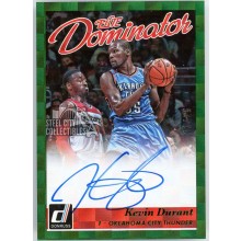 Kevin Durant 2015-16 Panini Donruss Elite Dominator Autograph Card #EDS-KD 11/25