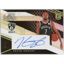 Kevin Durant 2019-20 Panini Donruss Elite Turn of the Century Autograph Card #TC-KDR 6/15