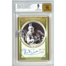 Francoise Durr 2020 Topps Transcendent Tennis HOF Autograph Card #TCA-FD /25 BGS 9