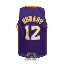 Dwight Howard Autographed Los Angeles Purple Custom Basketball Jersey - BAS