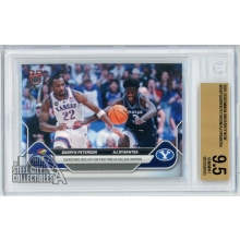 Darryn Peterson & AJ Dybantsa 2025-26 Bowman U Now Rookie Card BGS 9.5 Variant